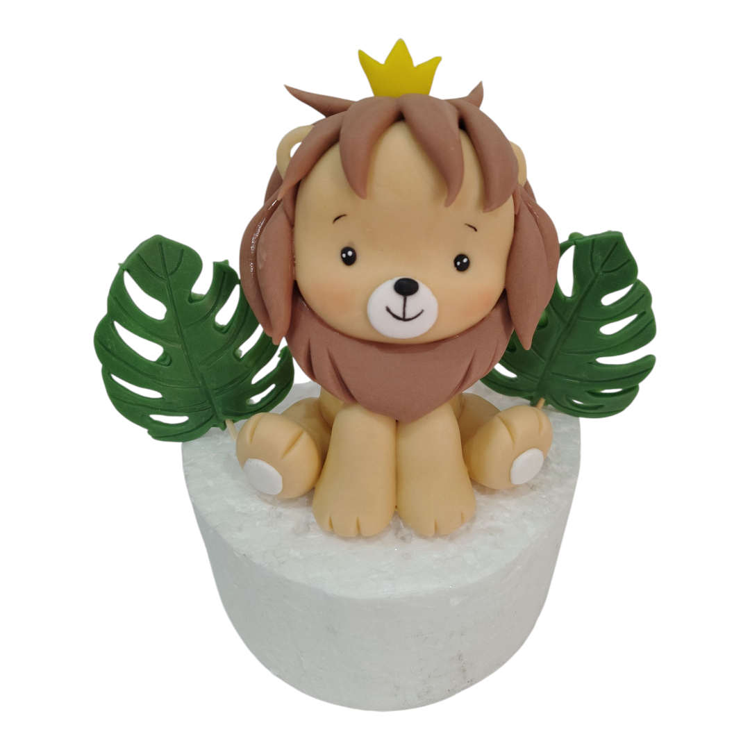 Adorno para torta leon - Imagen 2