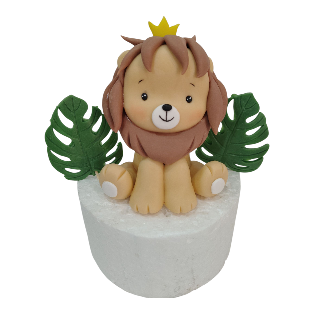 Adorno para torta leon - Imagen 5