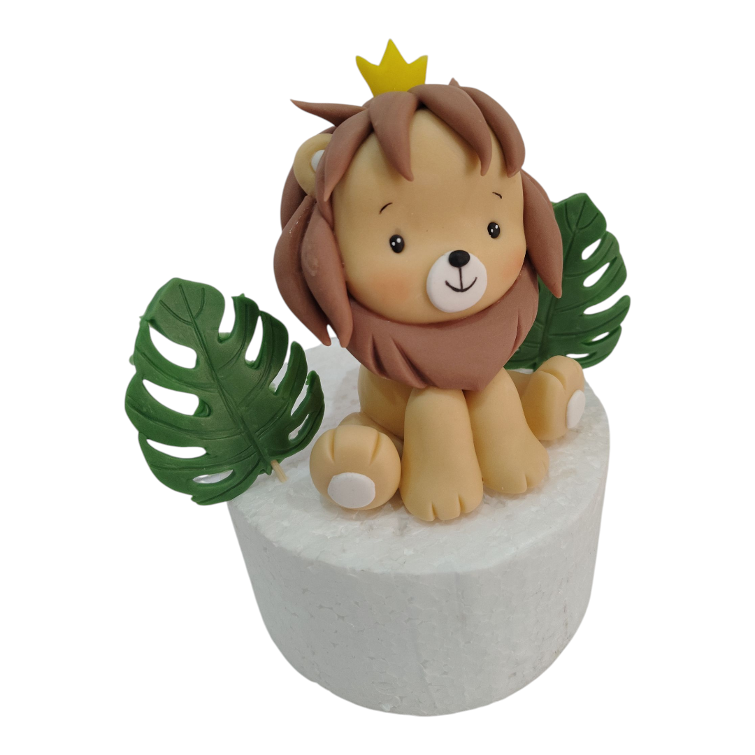Adorno para torta leon - Imagen 3