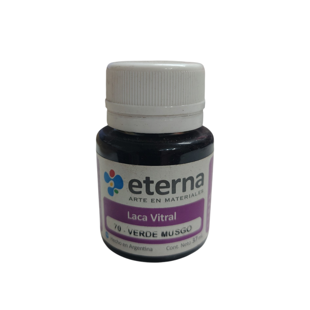 Laca vitral verde musgo 37ml