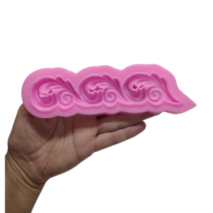 Molde ornamentación olas