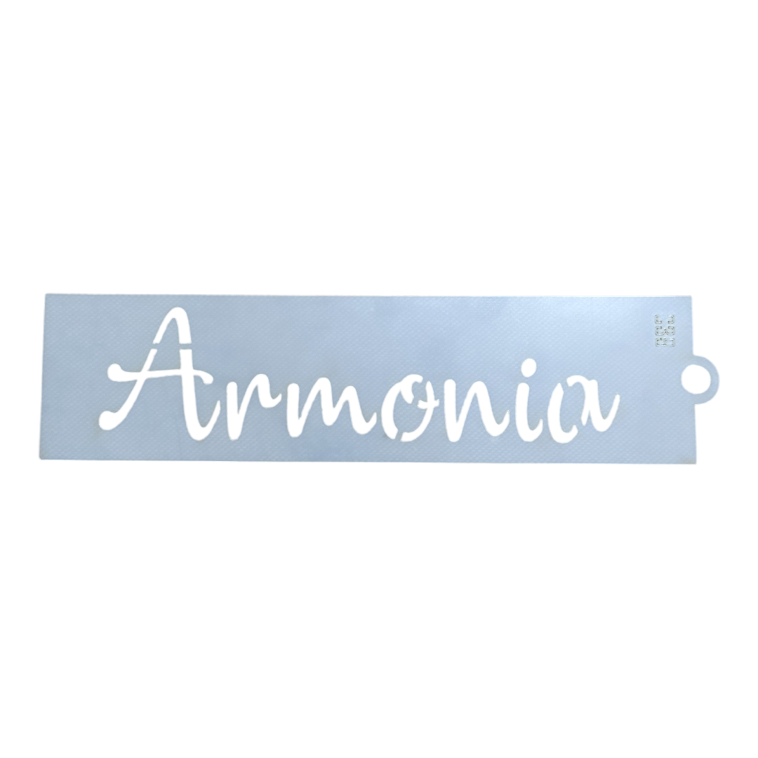 Stencil armonia 5x17