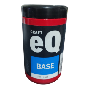 Base acrílica rojo 400cc