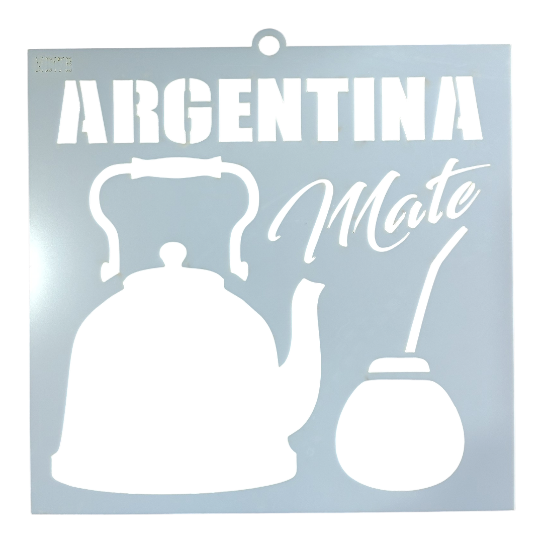 Stencil argentina 20x20